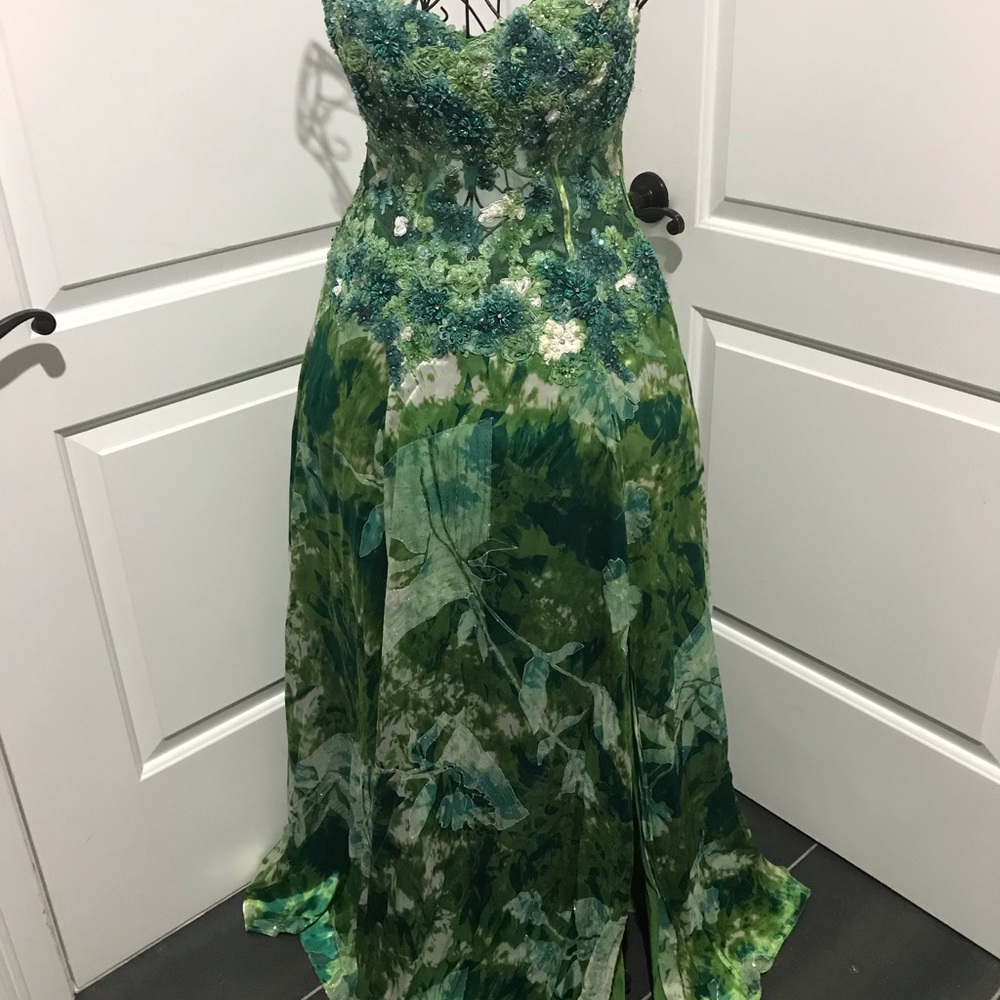 Original Jovani-Stunning Floor Length Evening Gown